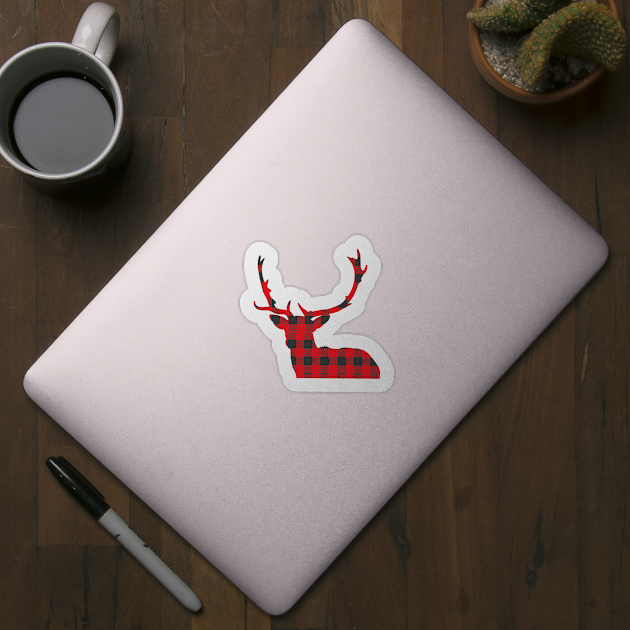 Christmas Reindeer by Rise And Design